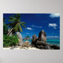 Seychelles, Mahe Island, Anse Royale Beach.