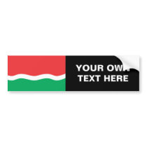 Seychelles old Flag bumper stickers by flagshirts Seychelles old Flag bumper stickers