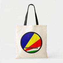 Seychelles Roundel quality Flag Tote Bag
