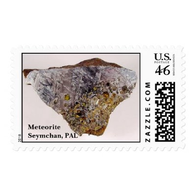Seymchan1, Meteorite Seymchan, PAL Postage Stamps by wwwsikhote