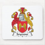 Seymour Family Crest mousepads