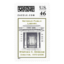 seymour straight2, Seymour Public, Stephen C. E... Postage Stamp