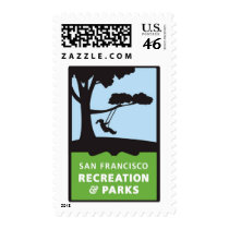 SF RPD Logo Postage Stamps