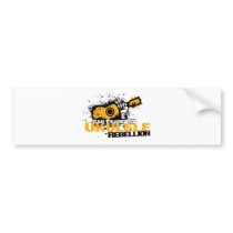 sf Ukulele Logo Bumper Stickers