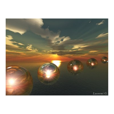 sfere luce poster by Giancarlo_Lucerni