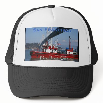 SFFD - Fire Boat One Trucker Hats by tallmanpromotions