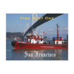 SFFD - Fire Boat One Post Cards