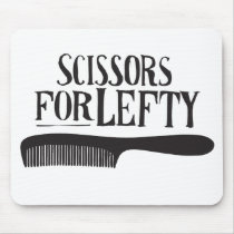 SFL Comb Mousepad by scissorsforlefty SFL Comb Mousepad