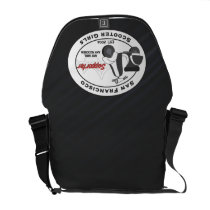 SFSG Supporter Custom Messenger Bag  BlackStripes