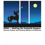 SFWA -- making the fantastic happen t-shirt