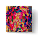 SG Light Red Glowing Crystal  Ball buttons