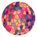SG Light Red Glowing Crystal  Ball stickers