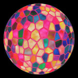 SG Light Red Glowing Crystal  Ball stickers