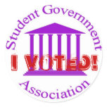 SGA, I Voted! stickers
