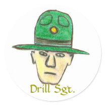 sgt, Drill Sgt. stickers by PICKLE74 sgt, Drill Sgt. stickers