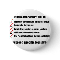 Sgt. Stubby -1 Pinback Button