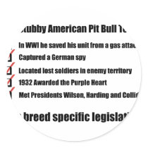 Sgt. Stubby -1 Sticker