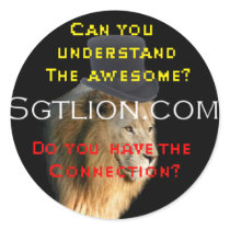 Sgtlion.com Sticker