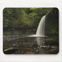 Sgwd Gwladys Waterfall 1 mousepads by Landscapepixels Sgwd Gwladys Waterfall 1 mousepads