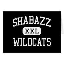 Shabazz - Wildcats - High - Newark New Jersey Greeting Cards