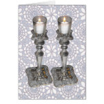 Shabbat Candles Card