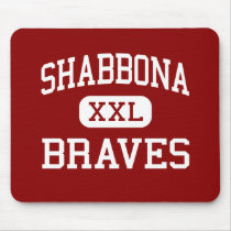 Shabbona - Braves - Middle - Morris Illinois mousepads by customteamsportswear Shabbona - Braves - Middle - Morris Illinois mousepads