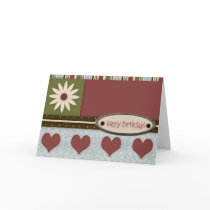 Shabby Chic Birthday Card by dreamwhisper Shabby Chic Birthday Card