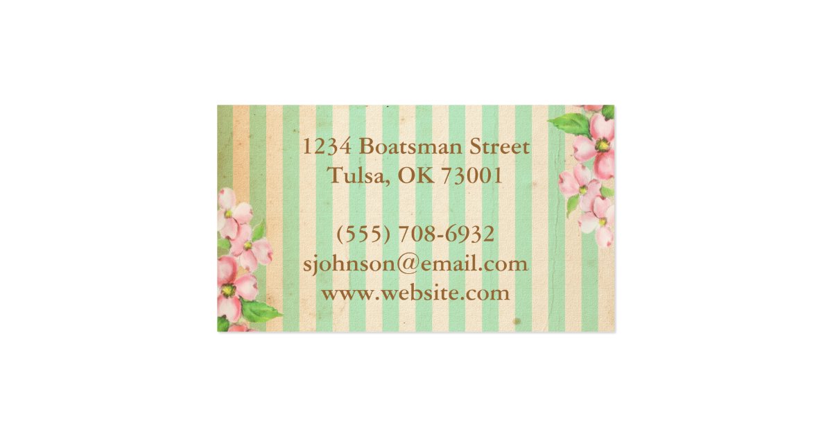 shabby chic business cards zazzle shabby chic business cards zazzle