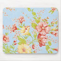 Shabby Chic Cottage Floral Mousepad by kimfranzese Shabby Chic Cottage Floral Mousepad
