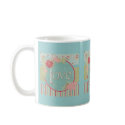 Shabby Chic LOVE Beverage Mug