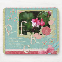 Shabby Chic Mouse pad mousepads by LillyChic Shabby Chic Mouse pad mousepads