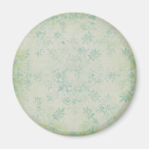 Shabby Chic pattern Fridge Magnet