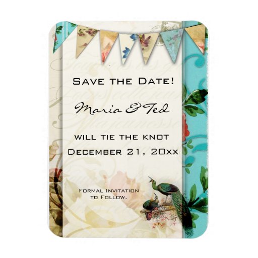 shabby chic vintage french save the date magnet zazzle shabby chic vintage french save the date magnet zazzle
