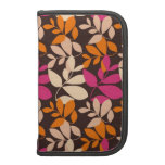 shabby colorful leaves pattern organizers