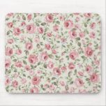 SHABBY PETITE PINK ROSES MOUSE MATS