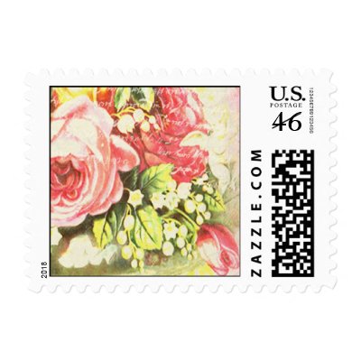 Shabby Rose Stamp