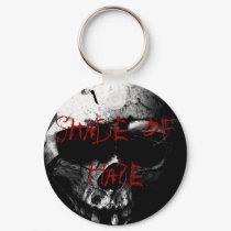 Shade of Haze Round Keychain