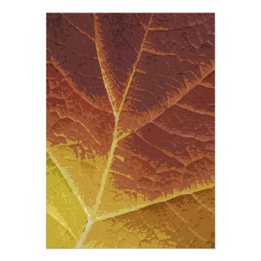 Shades of Autumn Family Reunion Invitation