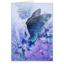 Shades of Blue Greeting Cards