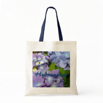 "Shades of Blue Hydrangeas" bags by Fashion_Floral "Shades of Blue Hydrangeas" bags