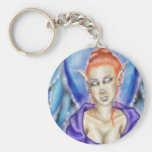 Shades of Blue Keychain