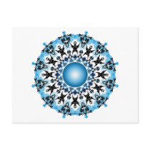 Shades of Blue postcards