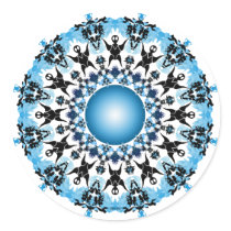 Shades of Blue stickers