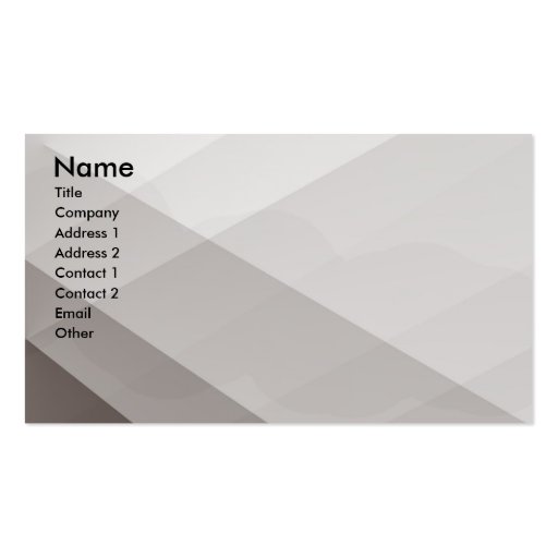 Shades of brown business card template (front side)