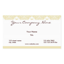 Shades of Gold Business Cards