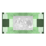 Shades of Green Photo Card