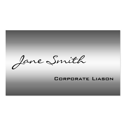 Shades of Grey Modern Professional Business Cards