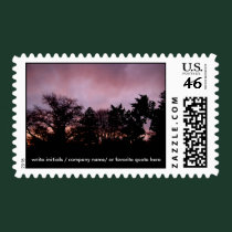 Shades of Mauve Postage Stamp stamps
