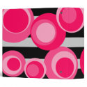 Shades of pink dots Black Stripes
