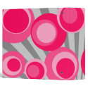 Shades of pink dots Gray Burst